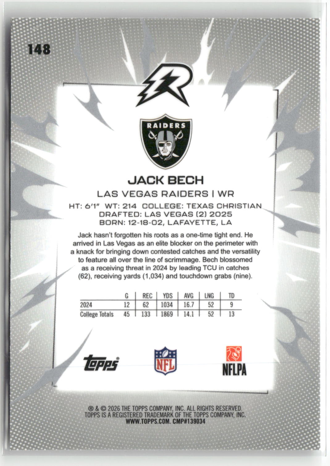 2025 Topps Resurgence #148 Jack Bech-2