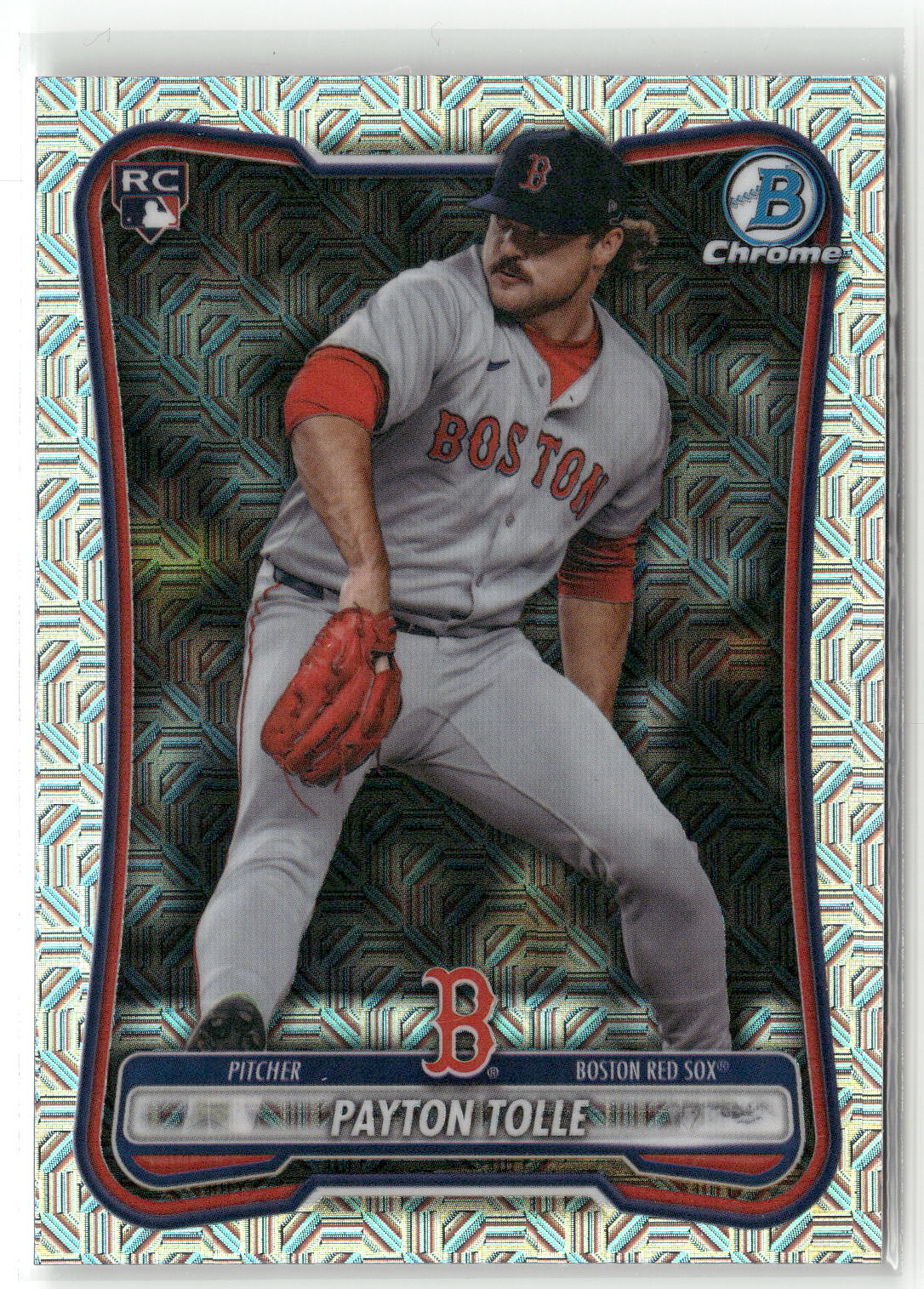 2026 Bowman #26 Payton Tolle Chrome Mojo Refractors-1