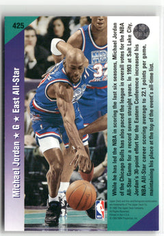 1992-93 Upper Deck #425 Michael Jordan-2