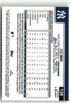 2025 Topps Chrome #139 Ben Rice X-Fractors-2