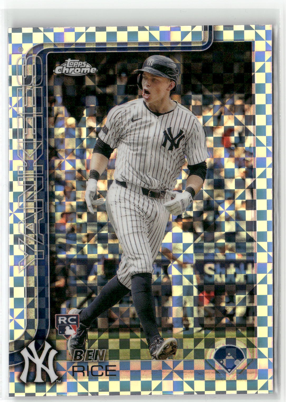 2025 Topps Chrome #139 Ben Rice X-Fractors-1