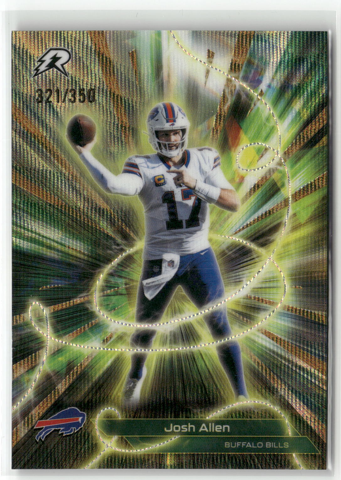 2025 Topps Resurgence #C-1 Josh Allen Conductors Bronze Surge Refractor #/350