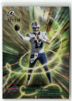 2025 Topps Resurgence #C-1 Josh Allen Conductors Bronze Surge Refractor #/350-1