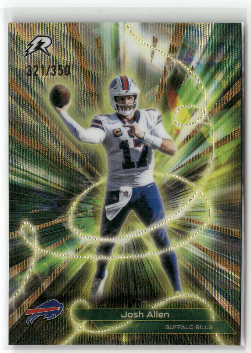 2025 Topps Resurgence #C-1 Josh Allen Conductors Bronze Surge Refractor #/350-1