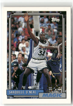 1992-93 Topps #362 Shaquille O'Neal-1