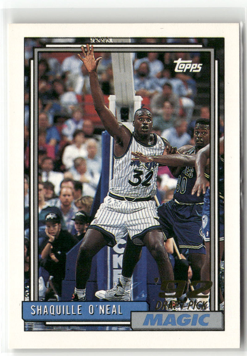 1992-93 Topps #362 Shaquille O'Neal-1