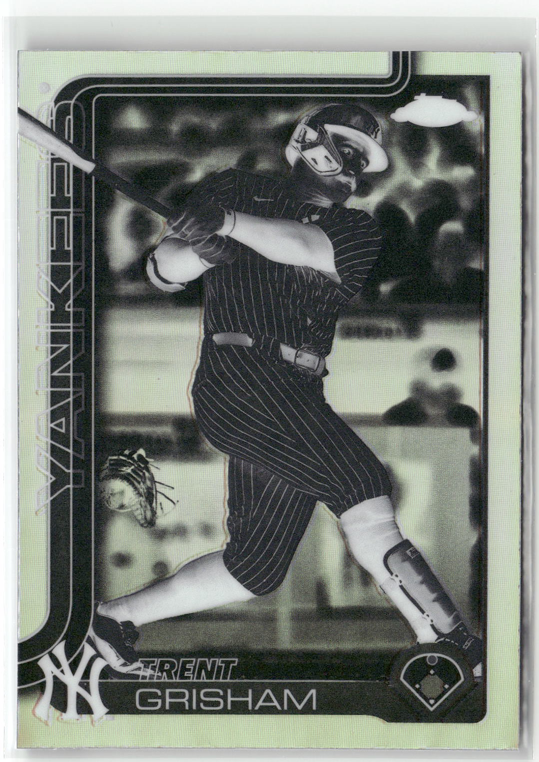 2025 Topps Chrome Update #USC54 Trent Grisham Negative Refractors