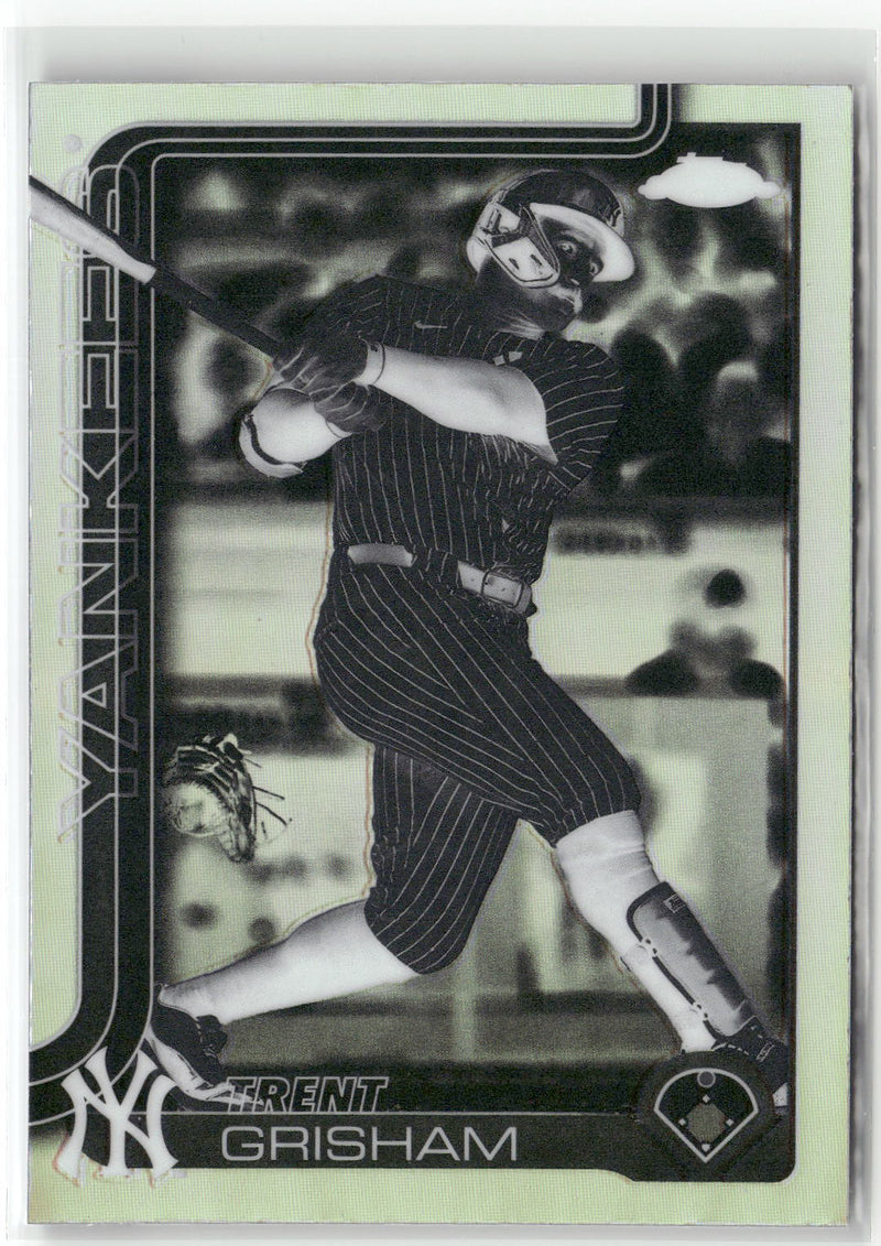 2025 Topps Chrome Update #USC54 Trent Grisham Negative Refractors-1