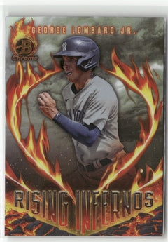 2024 Bowman #RI-15 George Lombard Jr. Rising Infernos-1