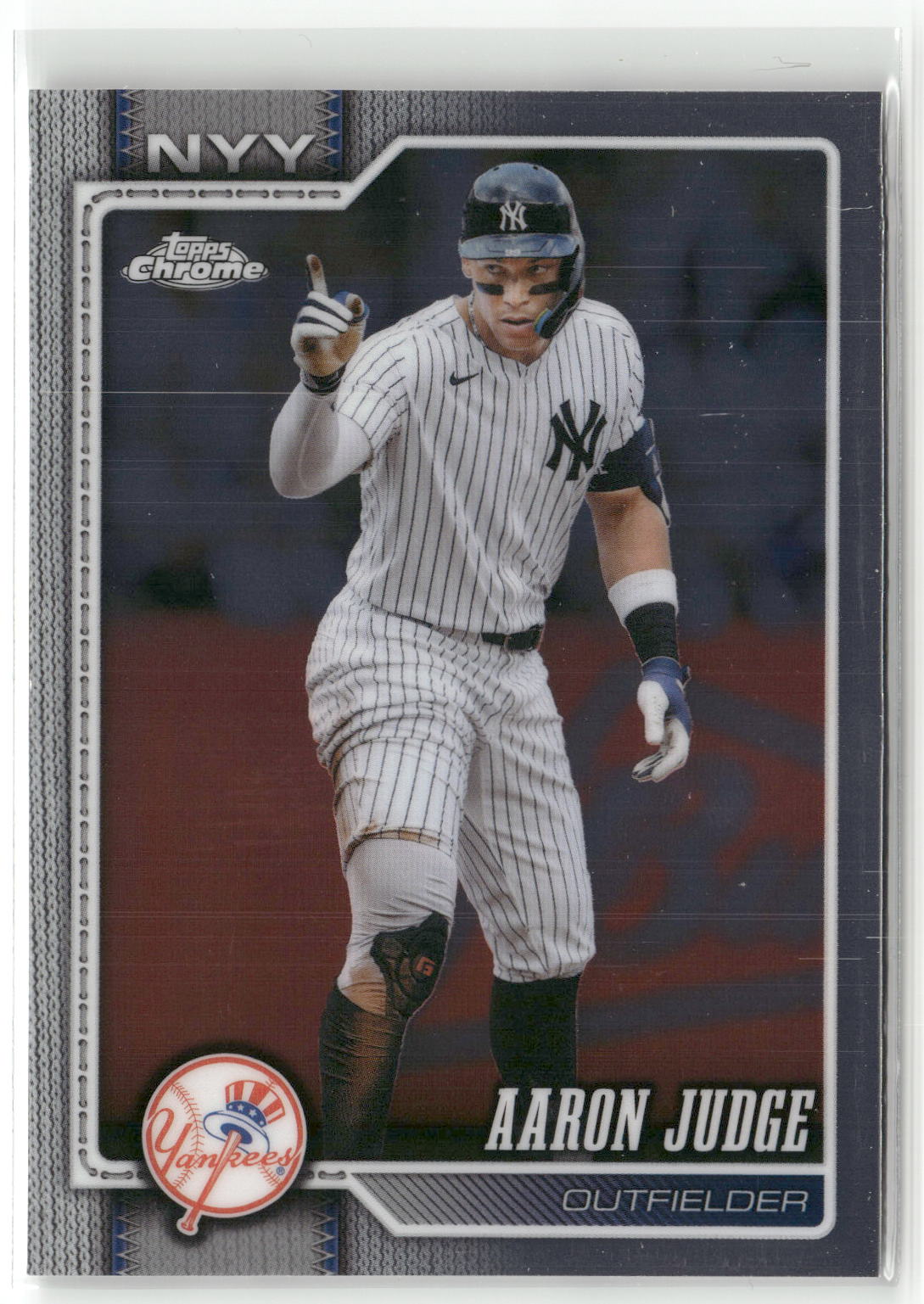 2026 Topps Chrome #100 Aaron Judge-1