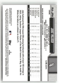2026 Topps Chrome #RA-JPA Jake Palisch Retail Rookie Autographs-2
