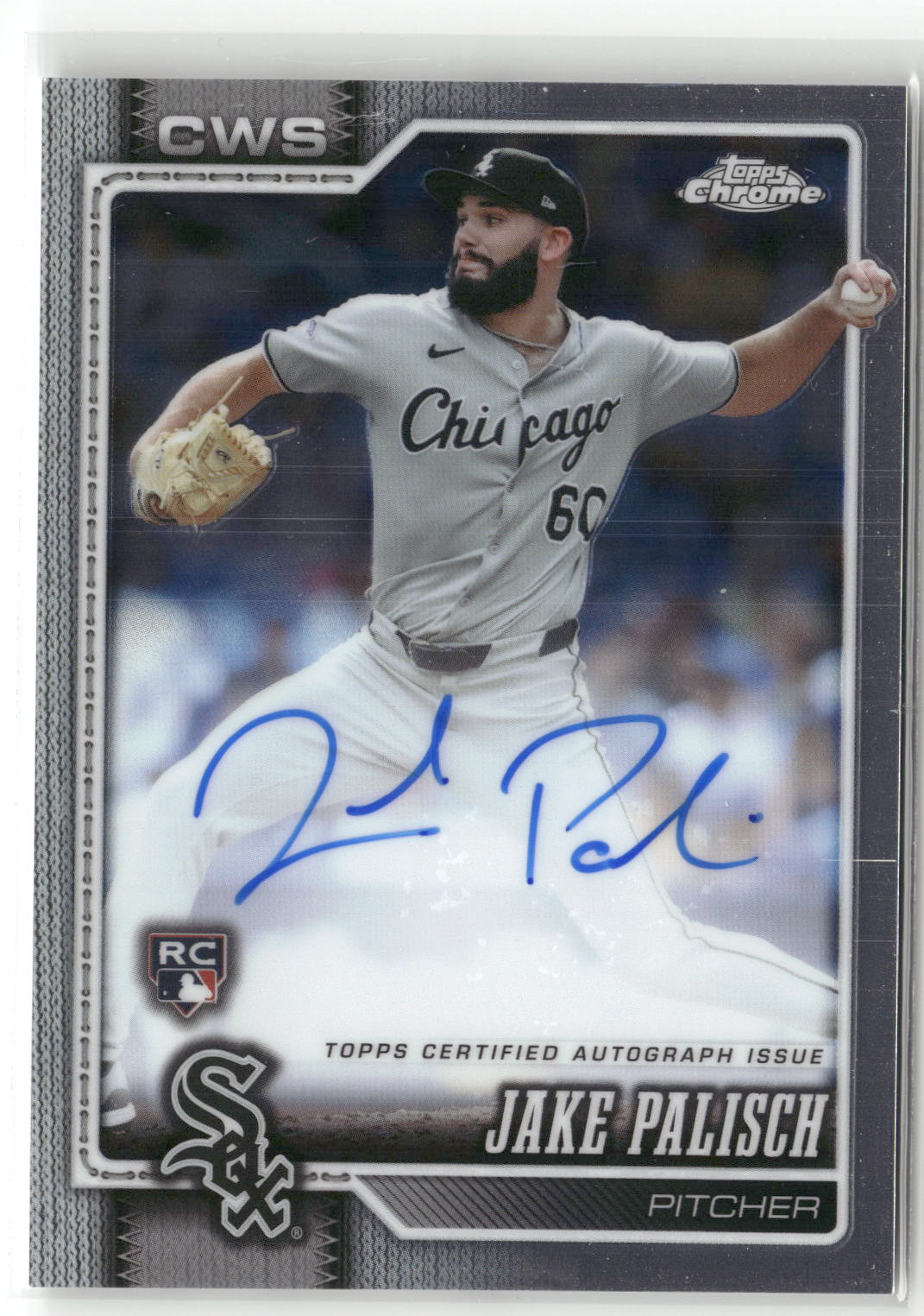 2026 Topps Chrome #RA-JPA Jake Palisch Retail Rookie Autographs