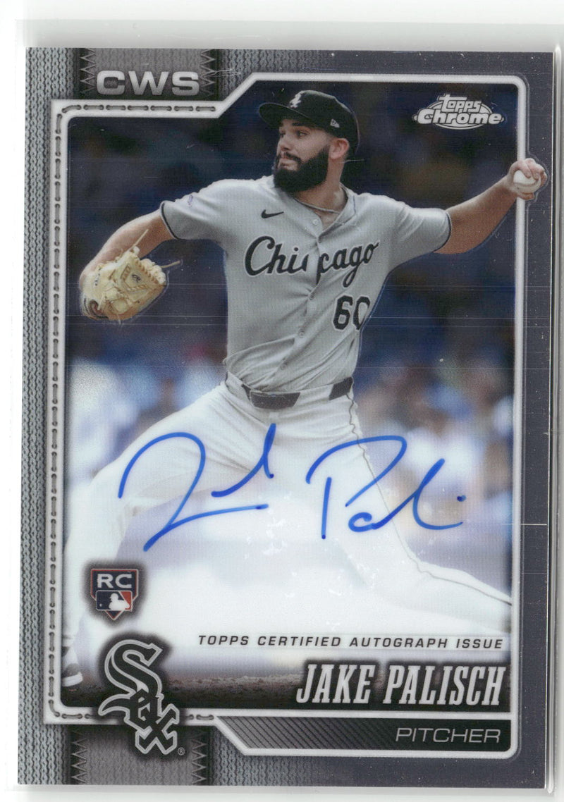 2026 Topps Chrome #RA-JPA Jake Palisch Retail Rookie Autographs-1