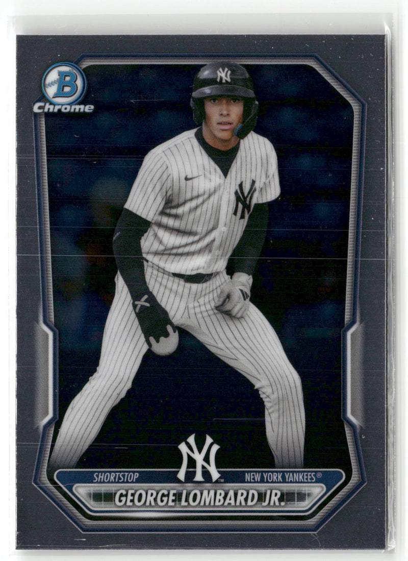 2026 Bowman #BCP-64 George Lombard Jr. Chrome Prospects-1