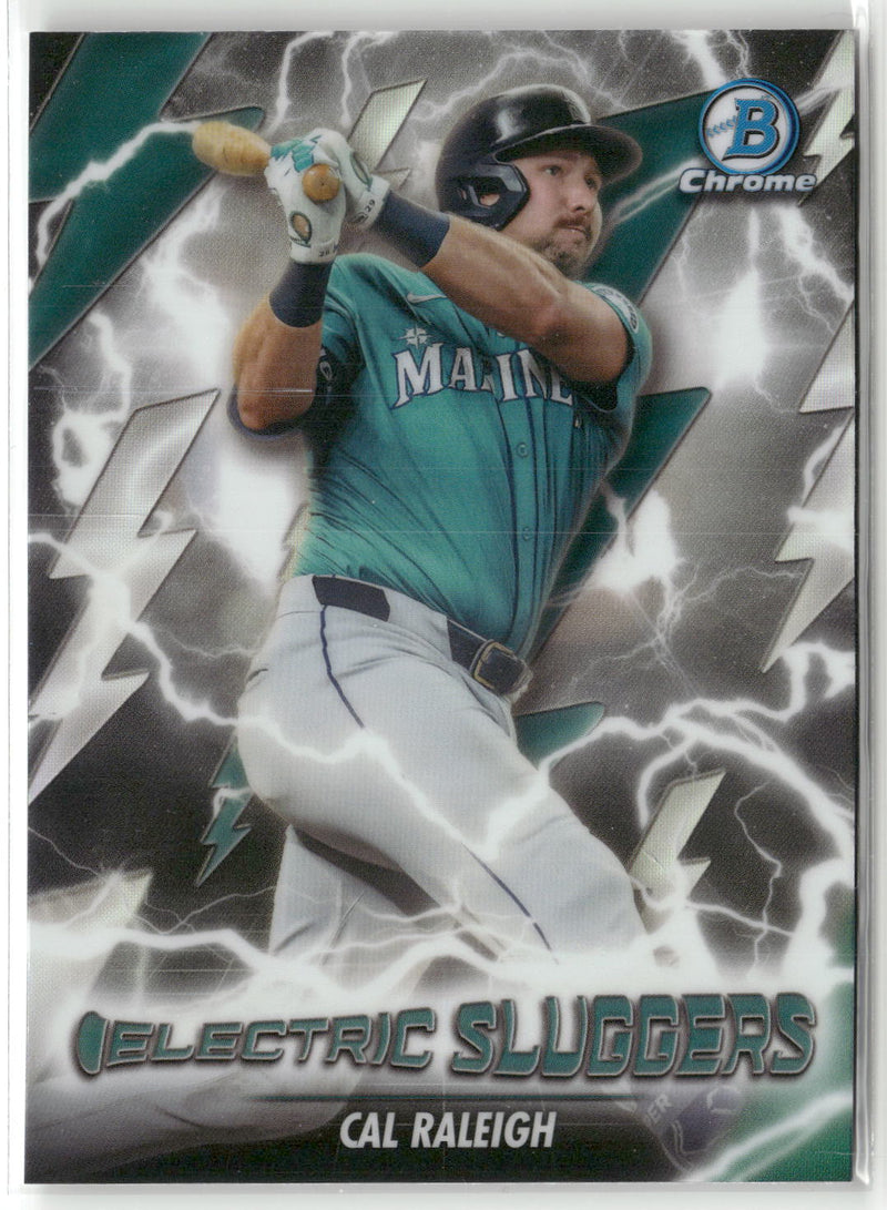 2026 Bowman #ES-14 Cal Raleigh Electric Sluggers-1