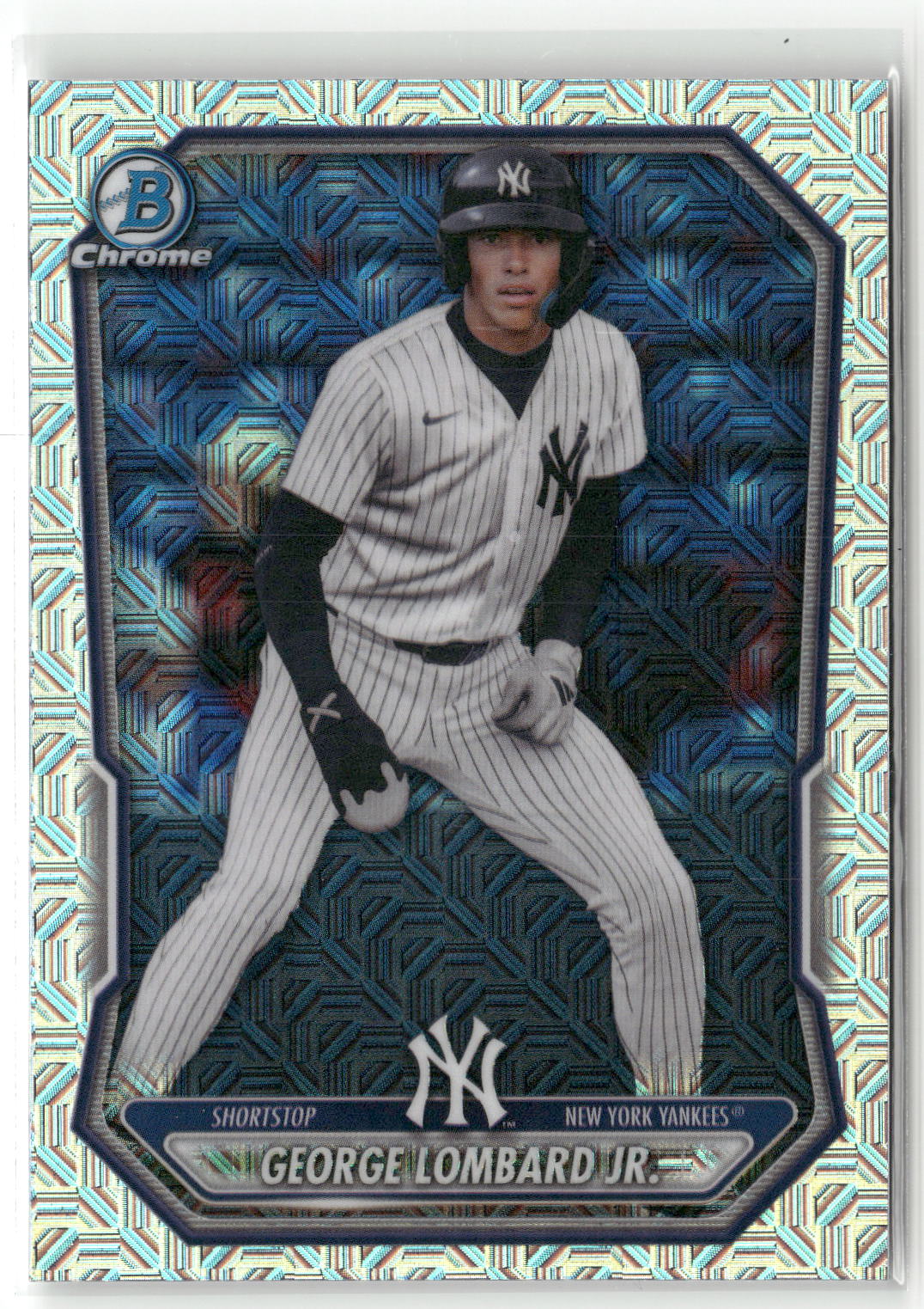 2026 Bowman #BCP-64 George Lombard Jr. Chrome Prospects Mojo Refractor-1