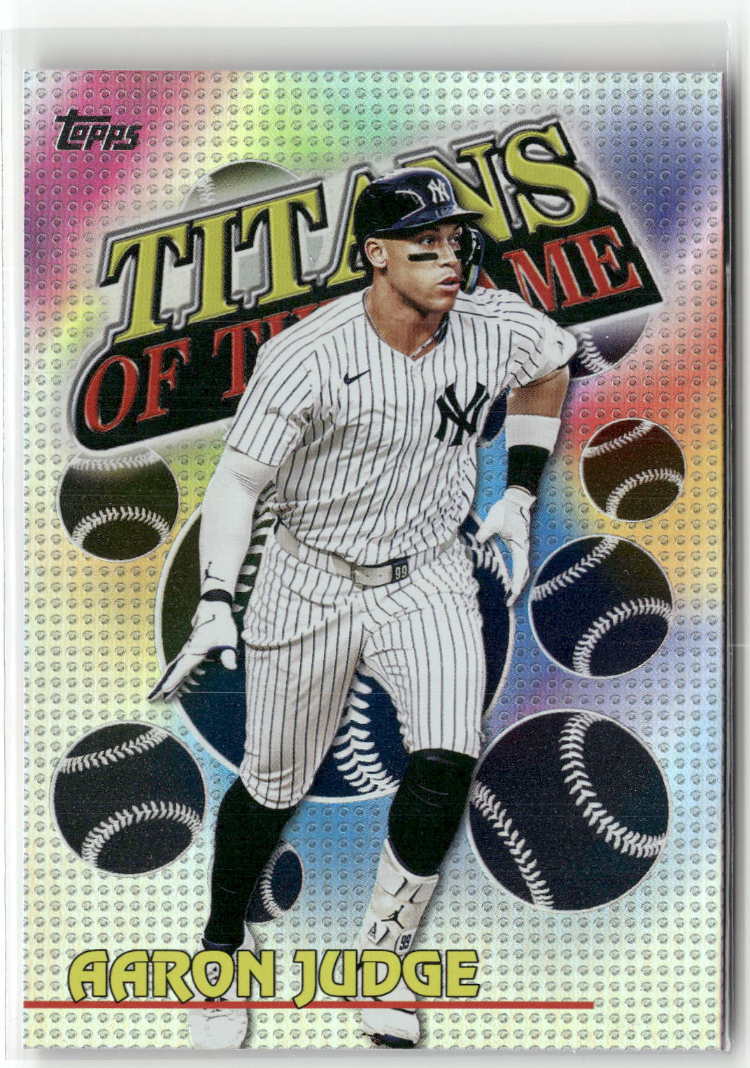 2026 Topps #TOG-3 Aaron Judge Titans of the Game-1