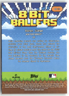 2026 Topps #8B-10 Aaron Judge 8 Bit Ballers-2