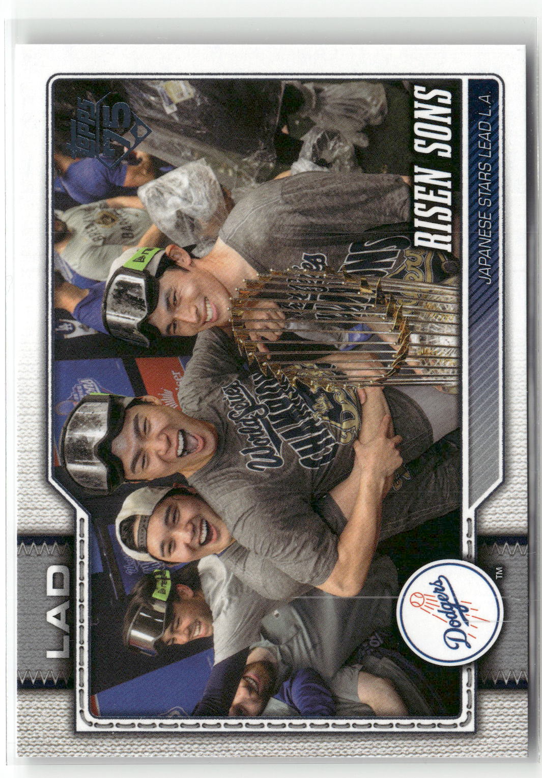 2026 Topps #642 Risen Sons (Shohei Ohtani / Roki Sasaki / Yoshinobu Yamamoto)-1
