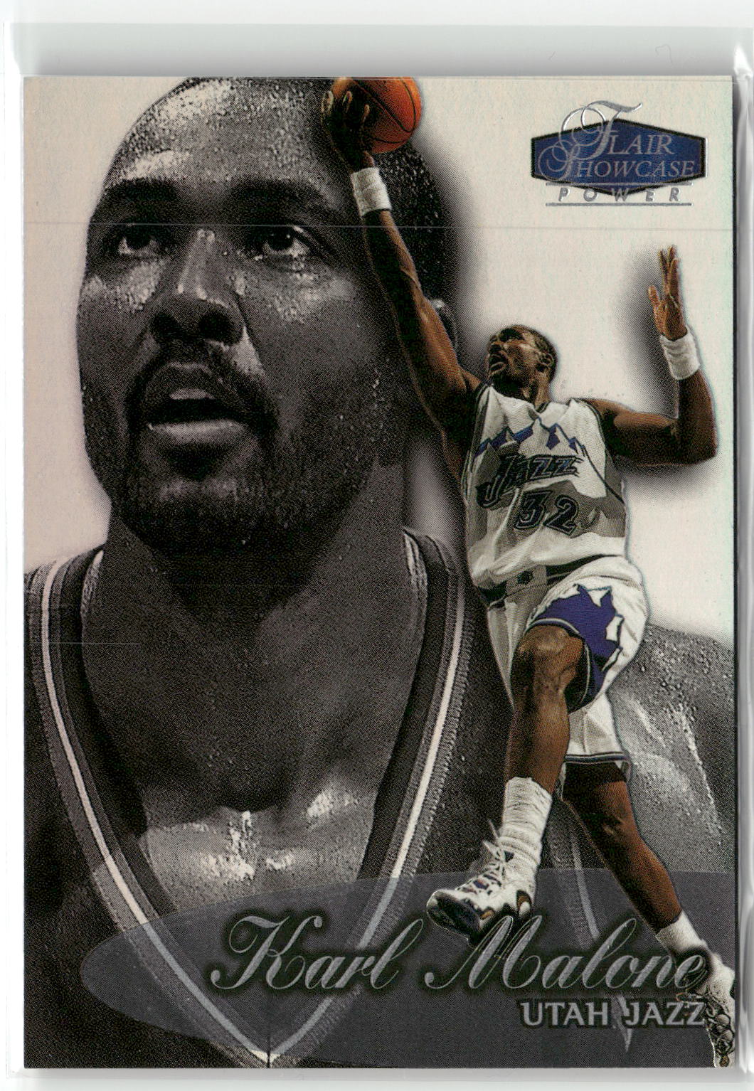 1998-99 Flair Showcase #39 Karl Malone-1
