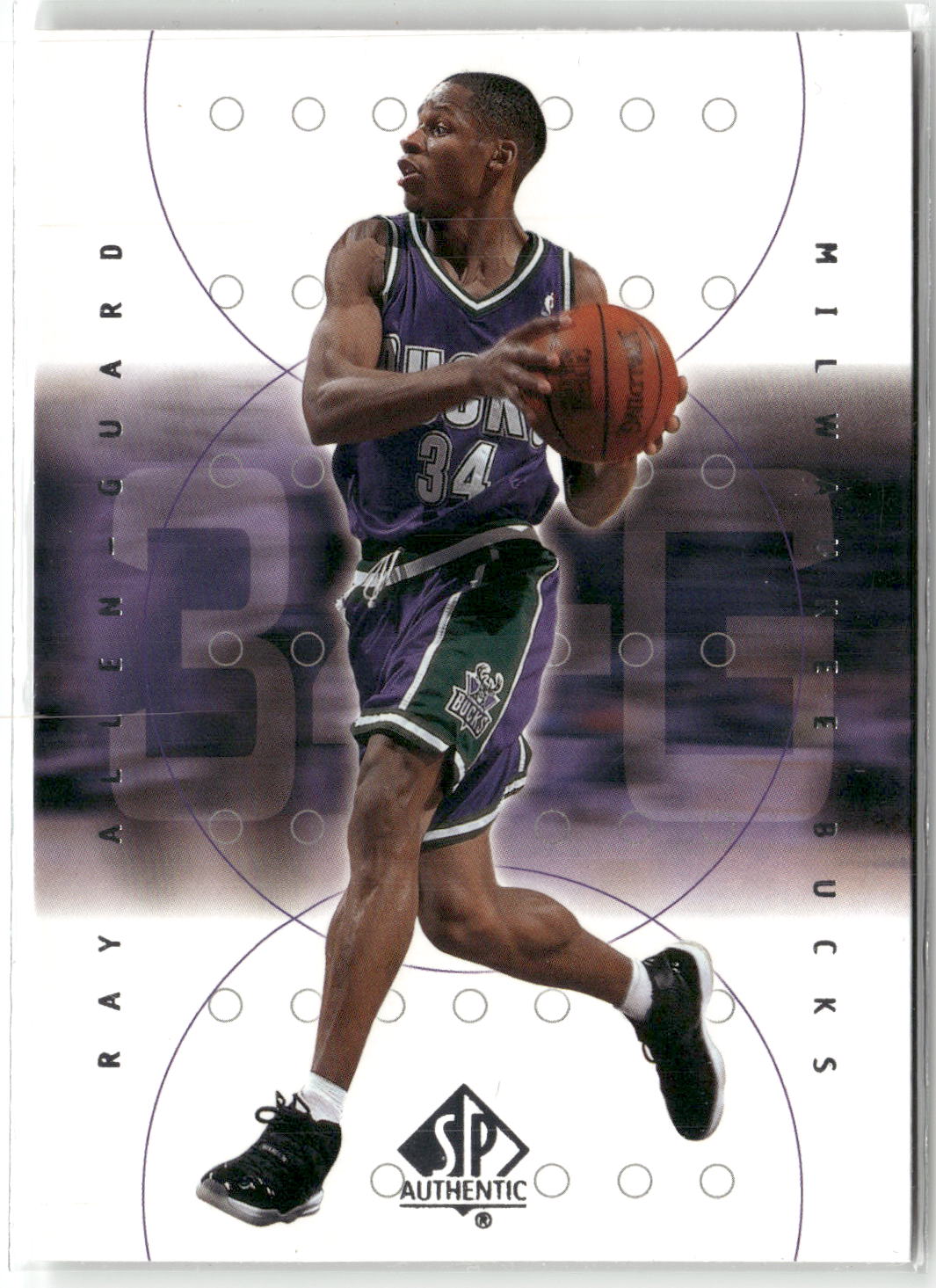 2000-01 SP Authentic #45 Ray Allen