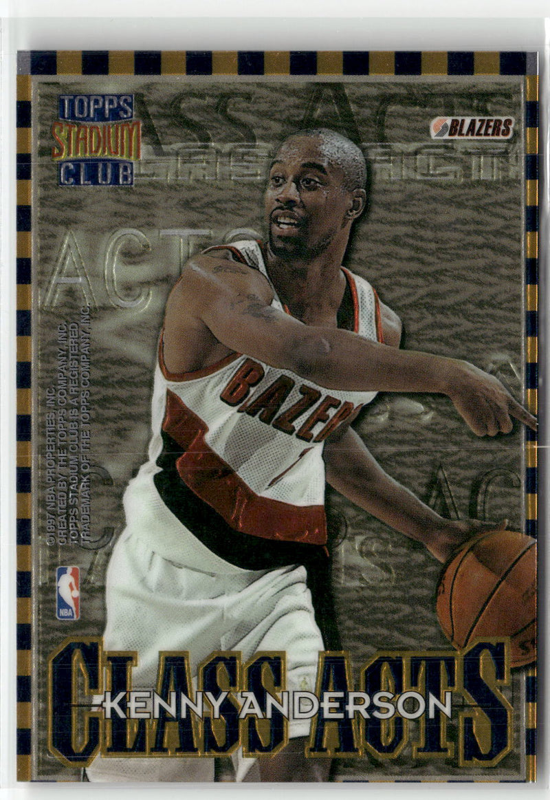 1996-97 Stadium Club #CA8 Kenny Anderson / Stephon Marbury Class Acts-1