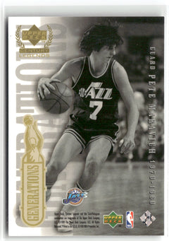 1998-99 Upper Deck Century Legends #NNO Jason Williams / Pete Maravich-2