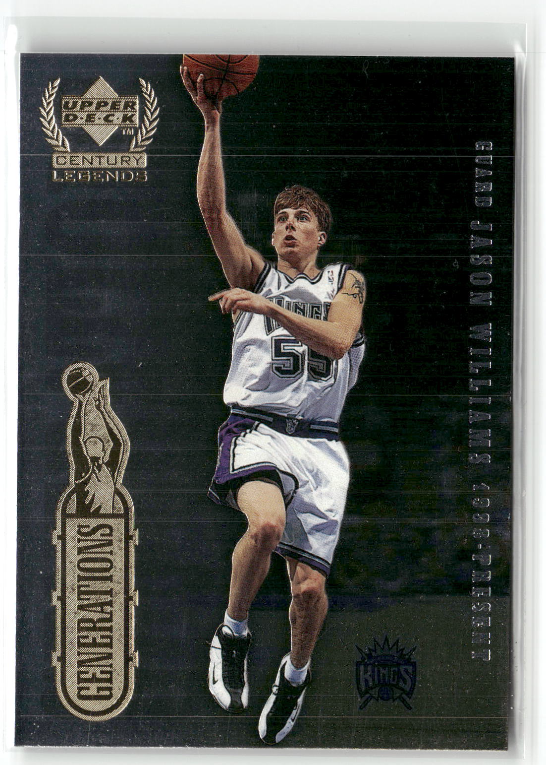 1998-99 Upper Deck Century Legends #NNO Jason Williams / Pete Maravich-1