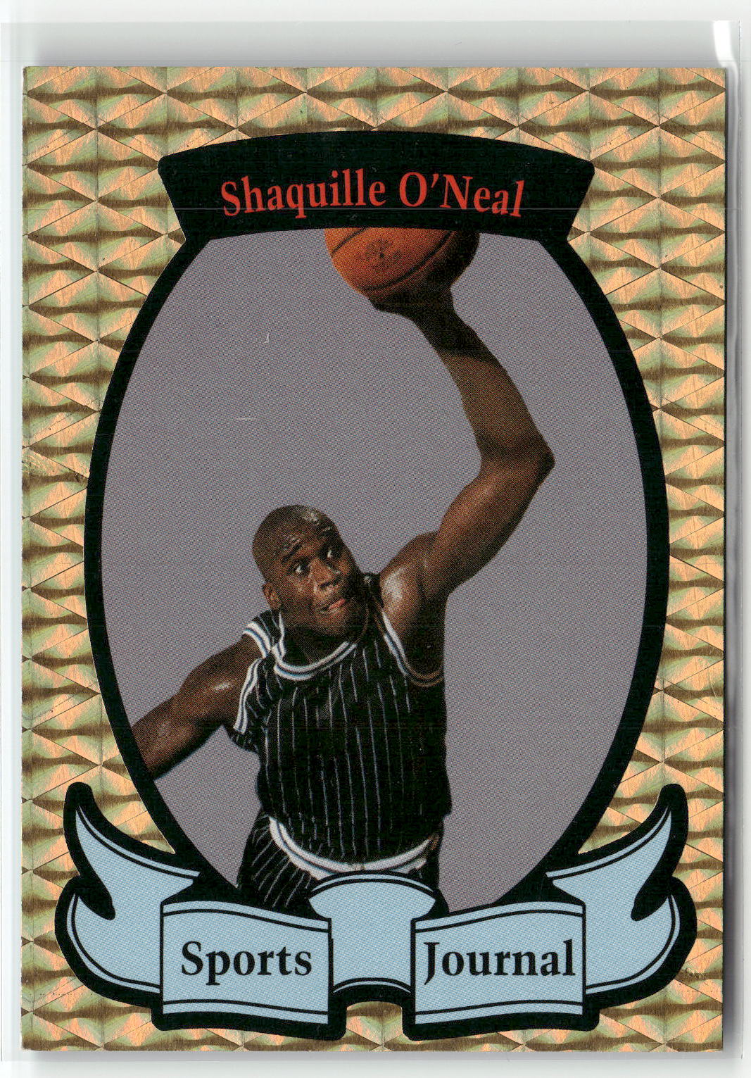 1992 Sports Journal Shaquille O'Neal (unlicensed) #NNO Shaquille O'Neal-1