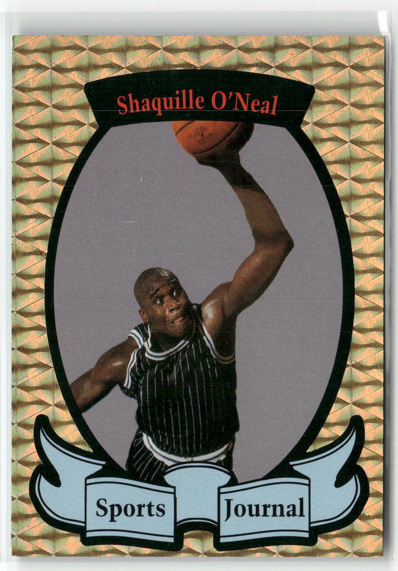 1992 Sports Journal Shaquille O'Neal (unlicensed) #NNO Shaquille O'Neal-1