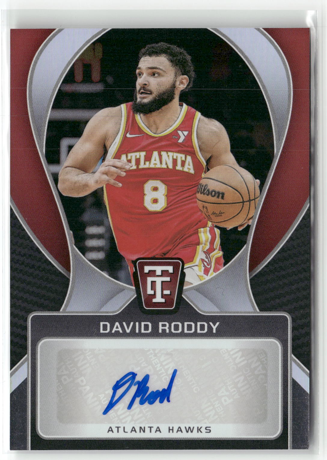 2024-25 Panini Totally Certified #TCS-ROD David Roddy Signatures