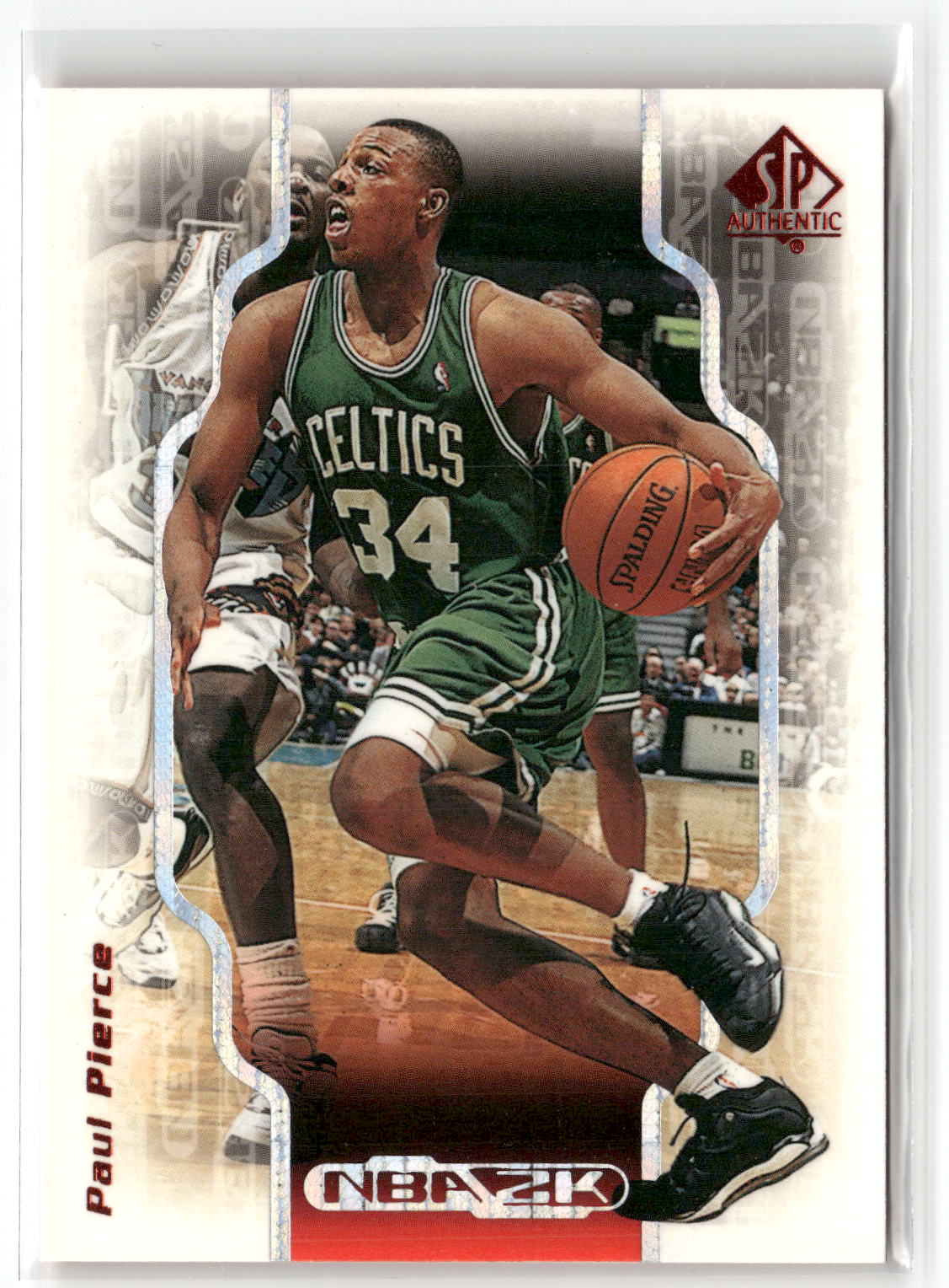 1998-99 SP Authentic #2K10 Paul Pierce NBA 2K