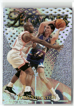 1998-99 Topps #L14 John Stockton Legacies-1