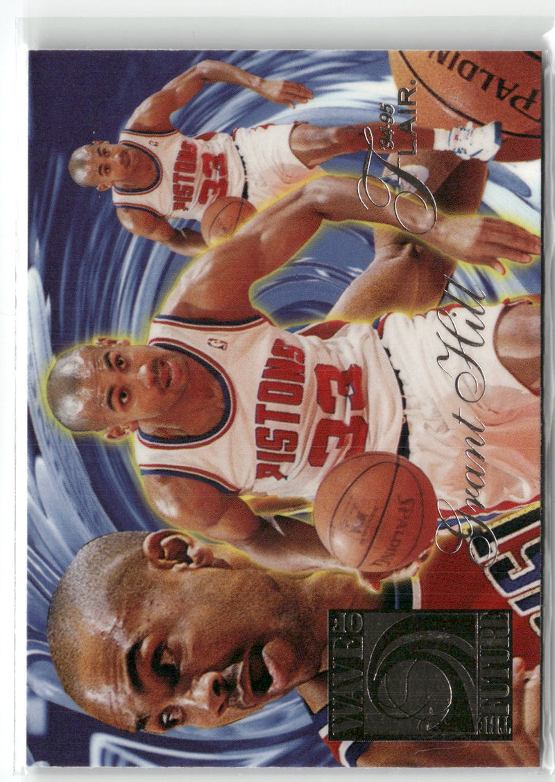 1994-95 Flair #2 Grant Hill Wave of the Future-1