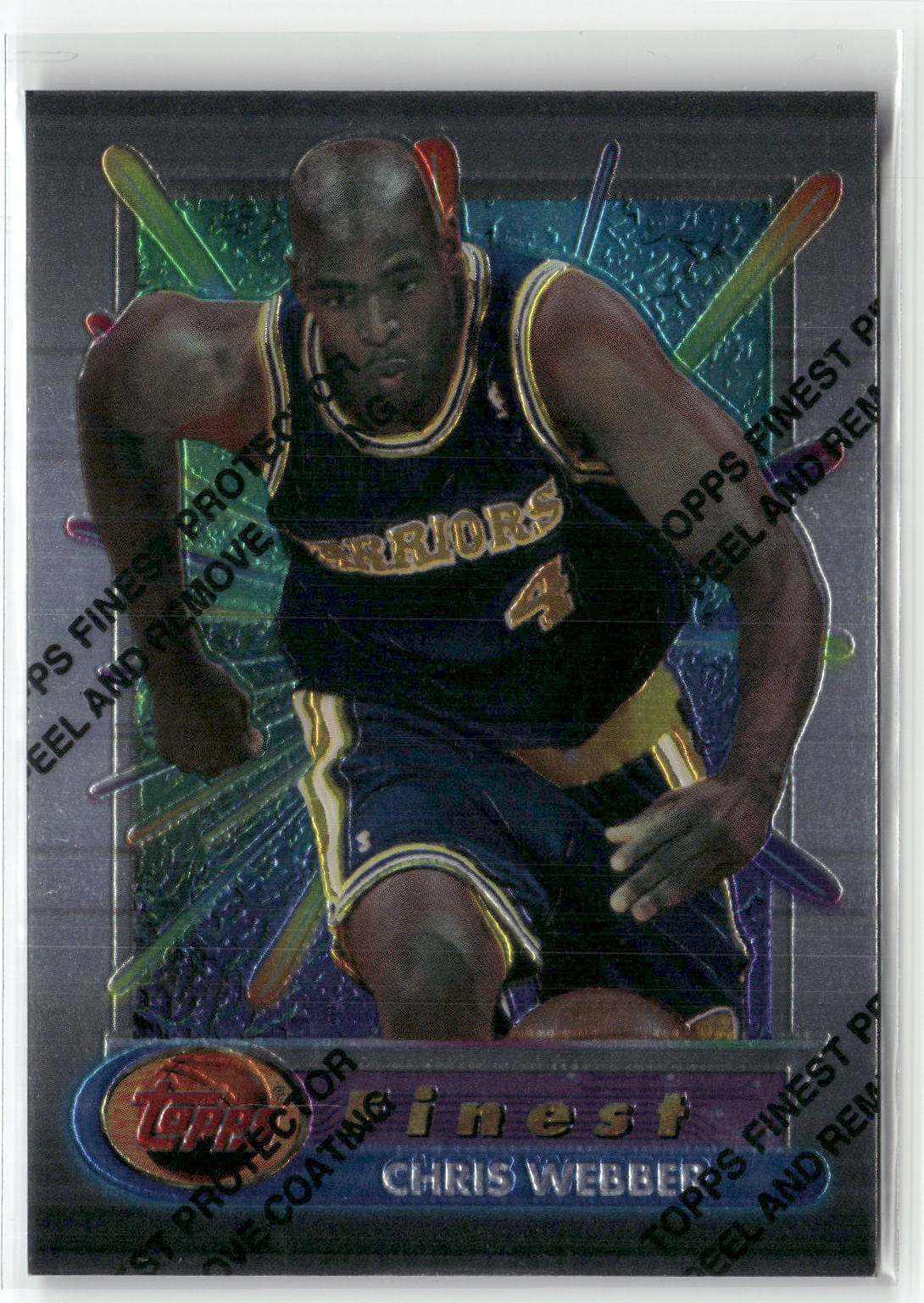 1994-95 Finest #120 Chris Webber-1