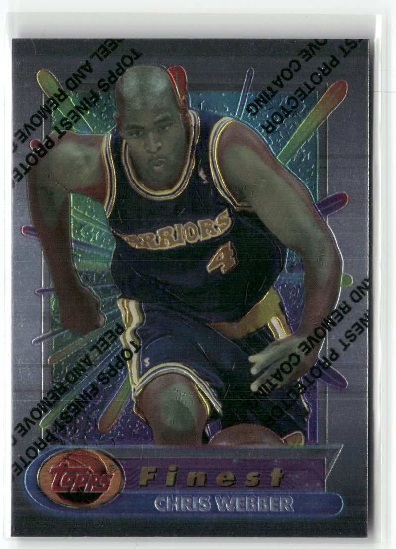 1994-95 Finest #120 Chris Webber-1