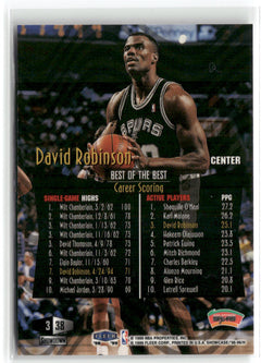 1998-99 Flair Showcase #38 David Robinson-2