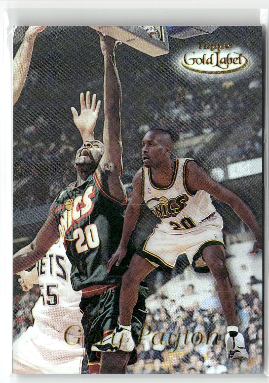 1998-99 Topps #GL10 Gary Payton Topps Gold Label