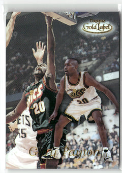 1998-99 Topps #GL10 Gary Payton Topps Gold Label-1