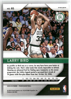 2018-19 Panini Prizm #85 Larry Bird Prizms Red White and Blue-2