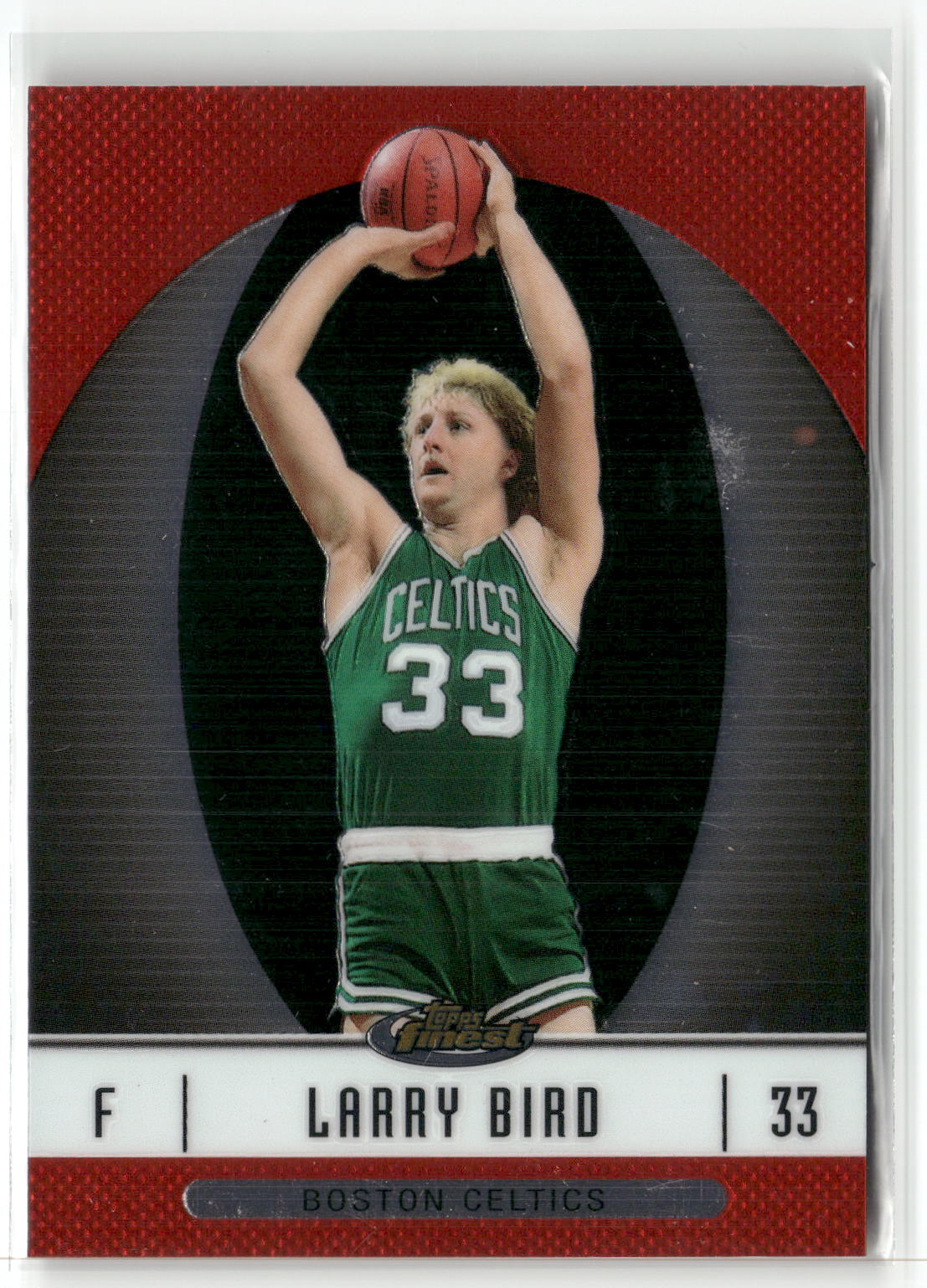 2006-07 Finest #41 Larry Bird