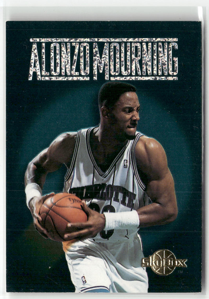 1994-95 SkyBox Premium #CS9 Alonzo Mourning Center Stage-1