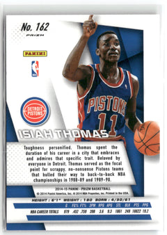 2014-15 Panini Prizm #162 Isiah Thomas Prizms Red White and Blue Pulsar-2