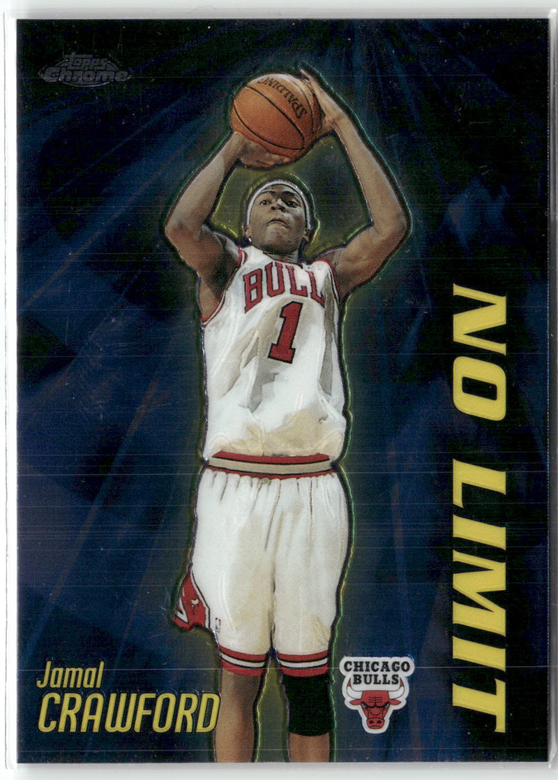 2000-01 Topps Chrome #NL18 Jamal Crawford No Limit-1