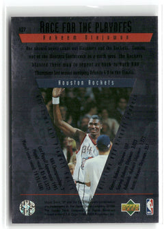 1995-96 SP Championship #127 Hakeem Olajuwon-2