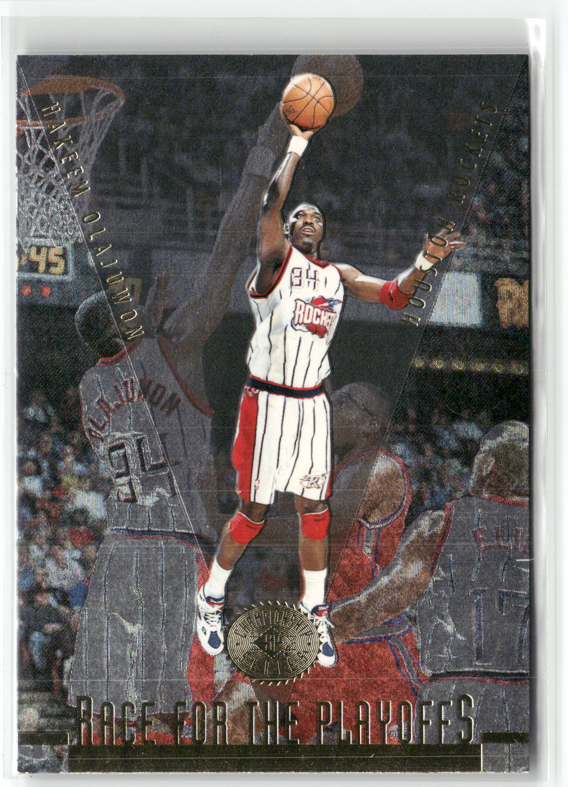 1995-96 SP Championship #127 Hakeem Olajuwon