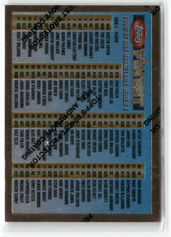 1996-97 Finest #100 Checklist: 1-146-1