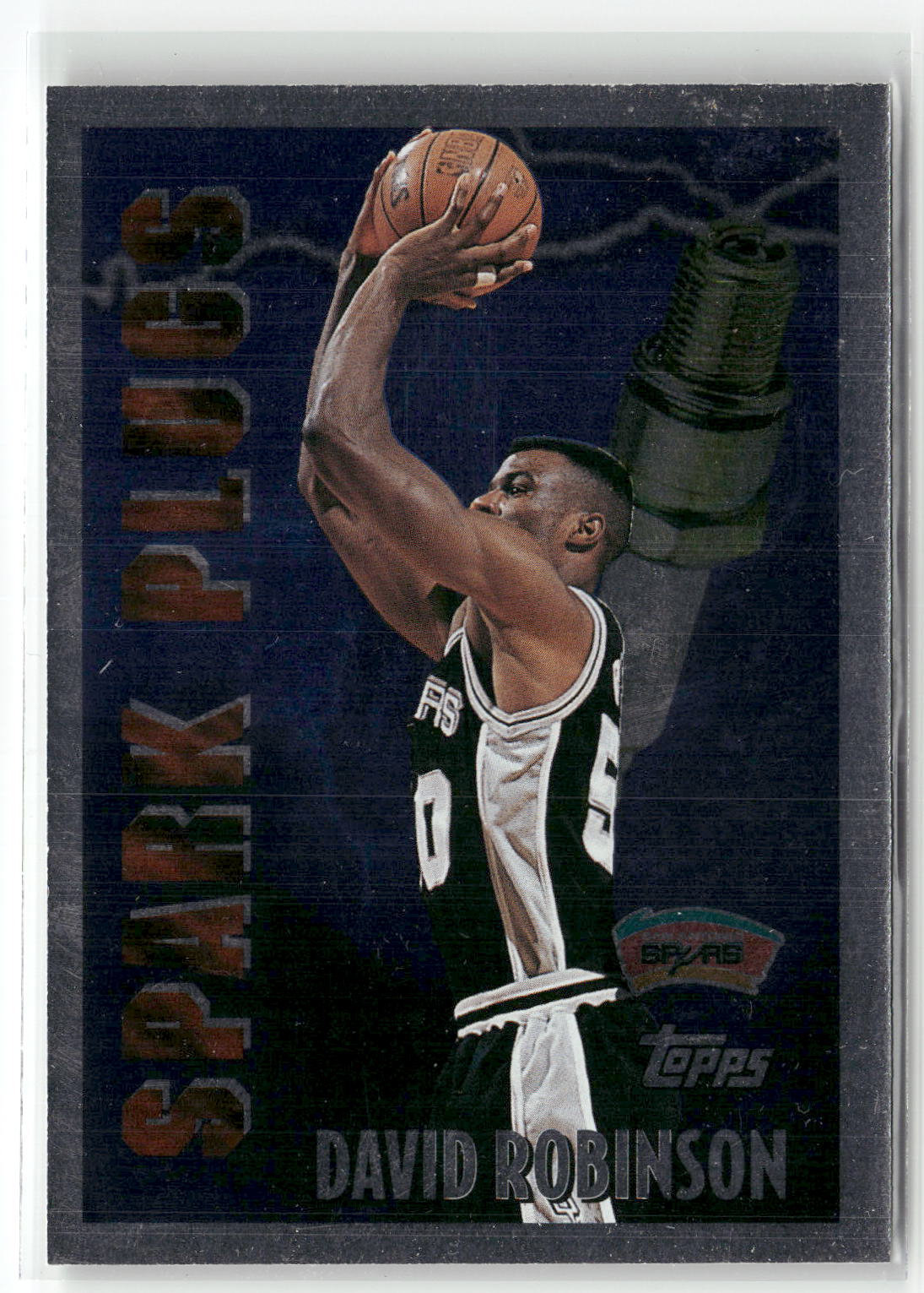 1995-96 Topps #SP6 David Robinson Spark Plugs