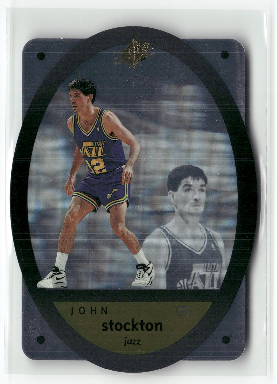 1996 SPx #48 John Stockton