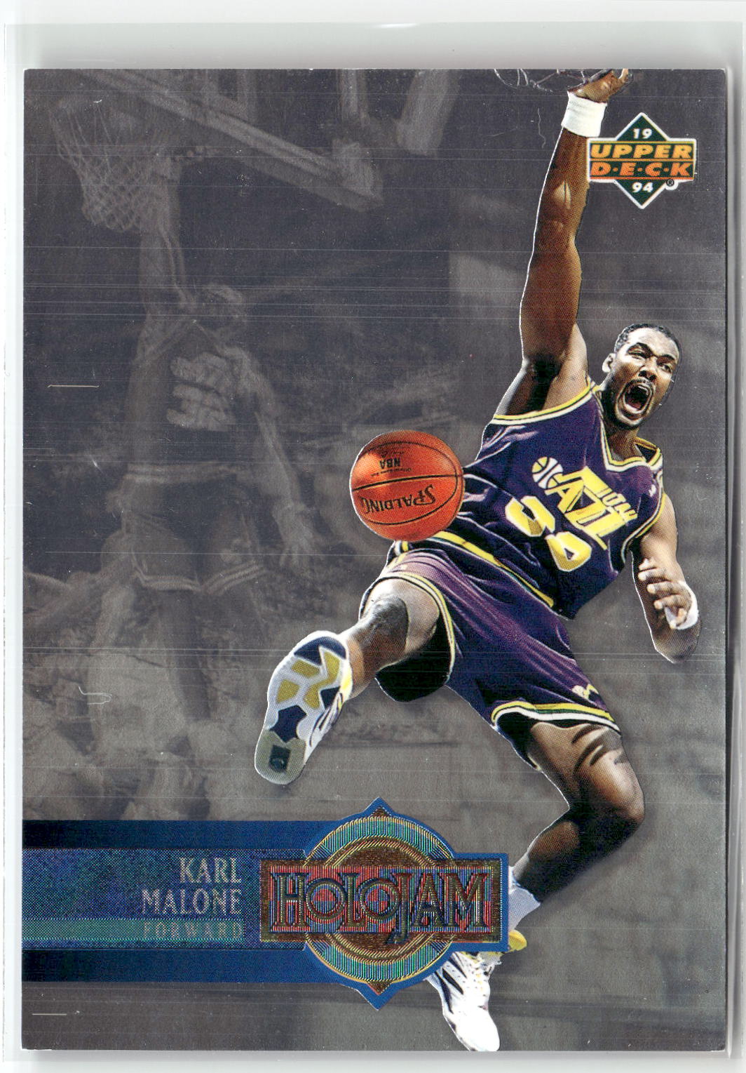 1993-94 Upper Deck Holojams #H26 Karl Malone-1